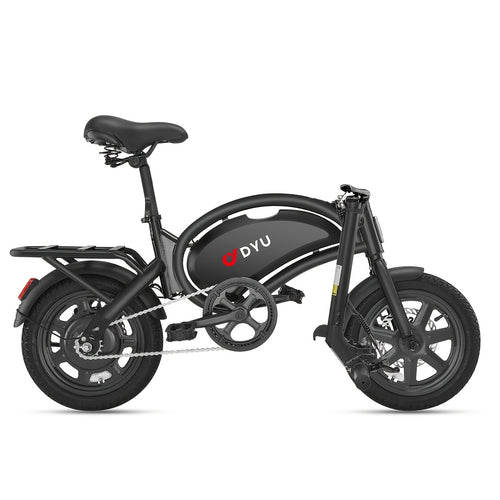 Folding Electric Bike for Adults 500W Motor 36V 7.8Ah Lithium Battery, 14-Inch Portable Foldable Ebike with LCD Display, 19.9MPH Max Speed, Compact Urban Commuter & Outdoor Cycling Electric Bicycle