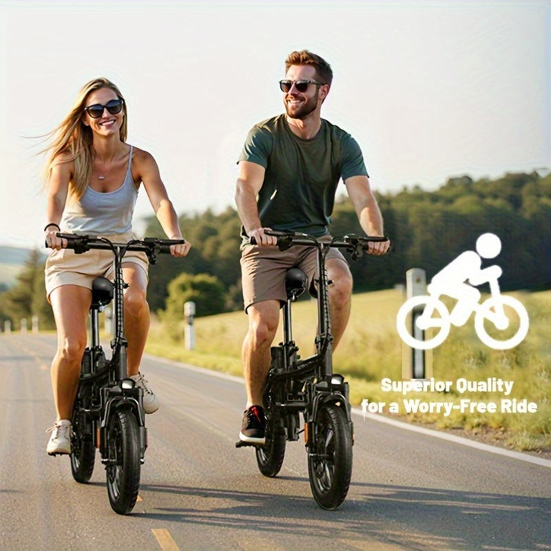 Folding E-Bike 14" – 48V 10AH Removable Battery 350W Motor