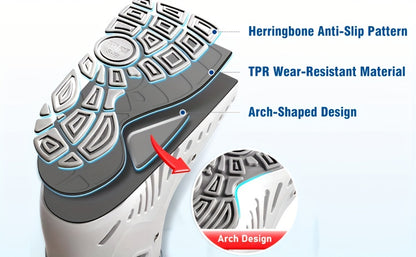 Dual Airbag Ankle Support Brace Adjustable Compression Left Right S L