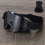 Black frame with gray lenses and headband