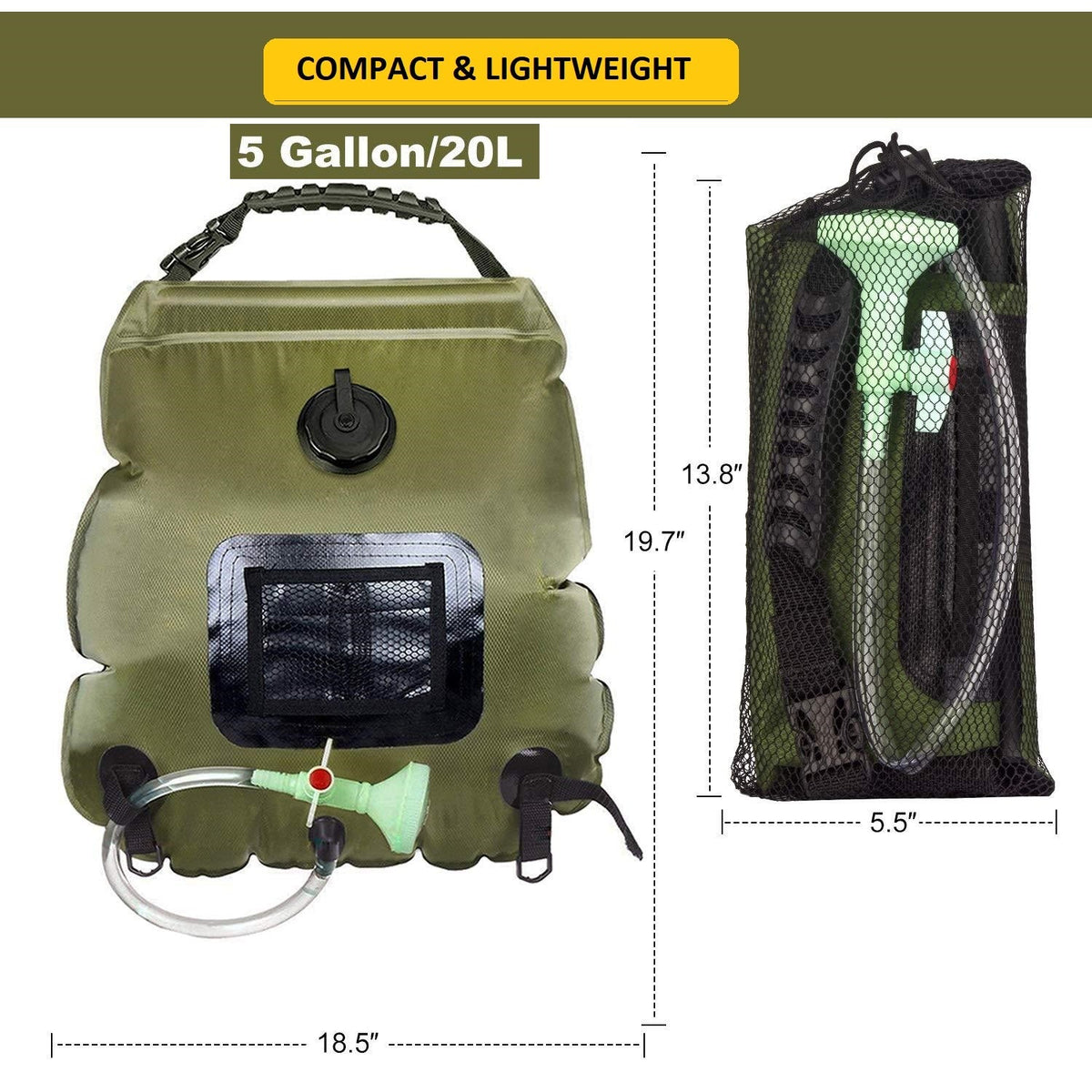 Solar Shower Bag original source image 3