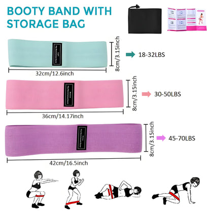 Yoga Fitness Set 11-Piece – Elastic & Resistance Bands, Yoga Ball, Stretching Band & Pilates Abdominal Hip Training Kit for Women Home Workout