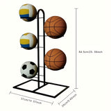 5-layer black basketball hoop