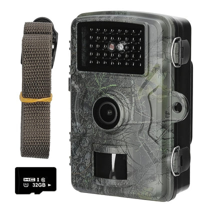 Trail Camera 48MP Night Vision Wildlife Camera, 1296P HD, 120° Wide Angle, 0.2s Fast Trigger, IP66 Waterproof, Motion Activated, IR Night Vision Up to 33ft, Game Camera for Hunting & Outdoor Surveillance