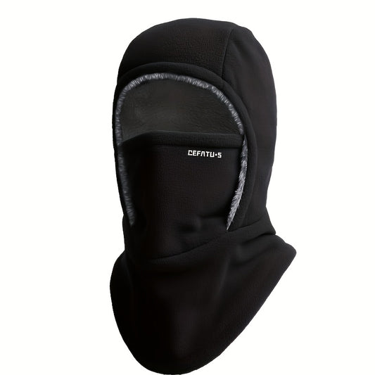 Winter Balaclava Hat with Neck Mask & Ear Protection – Windproof Face-Fit Knit Ski Mask for Men & Women, Thermal Head Cover for Cycling, Running, Skiing, Fishing & Outdoor Work (6 Colors)