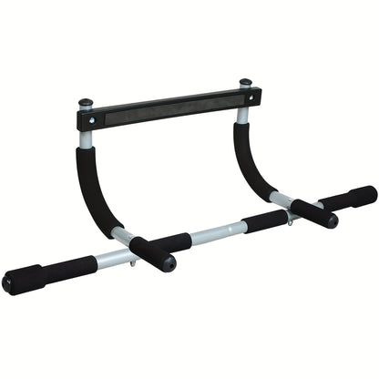 Doorway Pull-Up Bar – Multi-Grip Chin-Up Bar for Indoor Home Gym, No Screws Required, Upper Body Strength Trainer for Pull-Ups, Chin-Ups & Hanging Exercises | Portable Fitness Bar for Door Frame