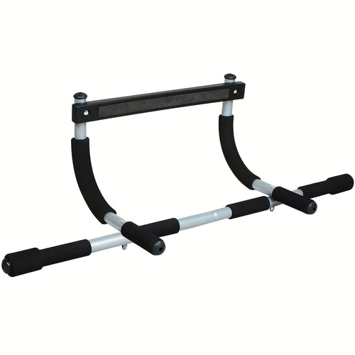 Doorway Pull-Up Bar – Multi-Grip Chin-Up Bar for Indoor Home Gym, No Screws Required, Upper Body Strength Trainer for Pull-Ups, Chin-Ups & Hanging Exercises | Portable Fitness Bar for Door Frame