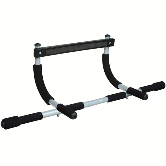 Doorway Pull-Up Bar – Multi-Grip Chin-Up Bar for Indoor Home Gym, No Screws Required, Upper Body Strength Trainer for Pull-Ups, Chin-Ups & Hanging Exercises | Portable Fitness Bar for Door Frame