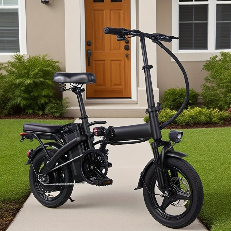 Foldable Electric Bicycle 14" – 48V 20MPH Commuter E-Bike