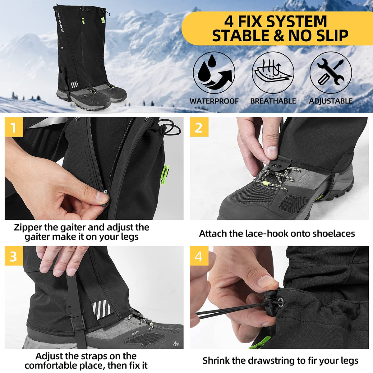 Hiking Gaiters original source image 5
