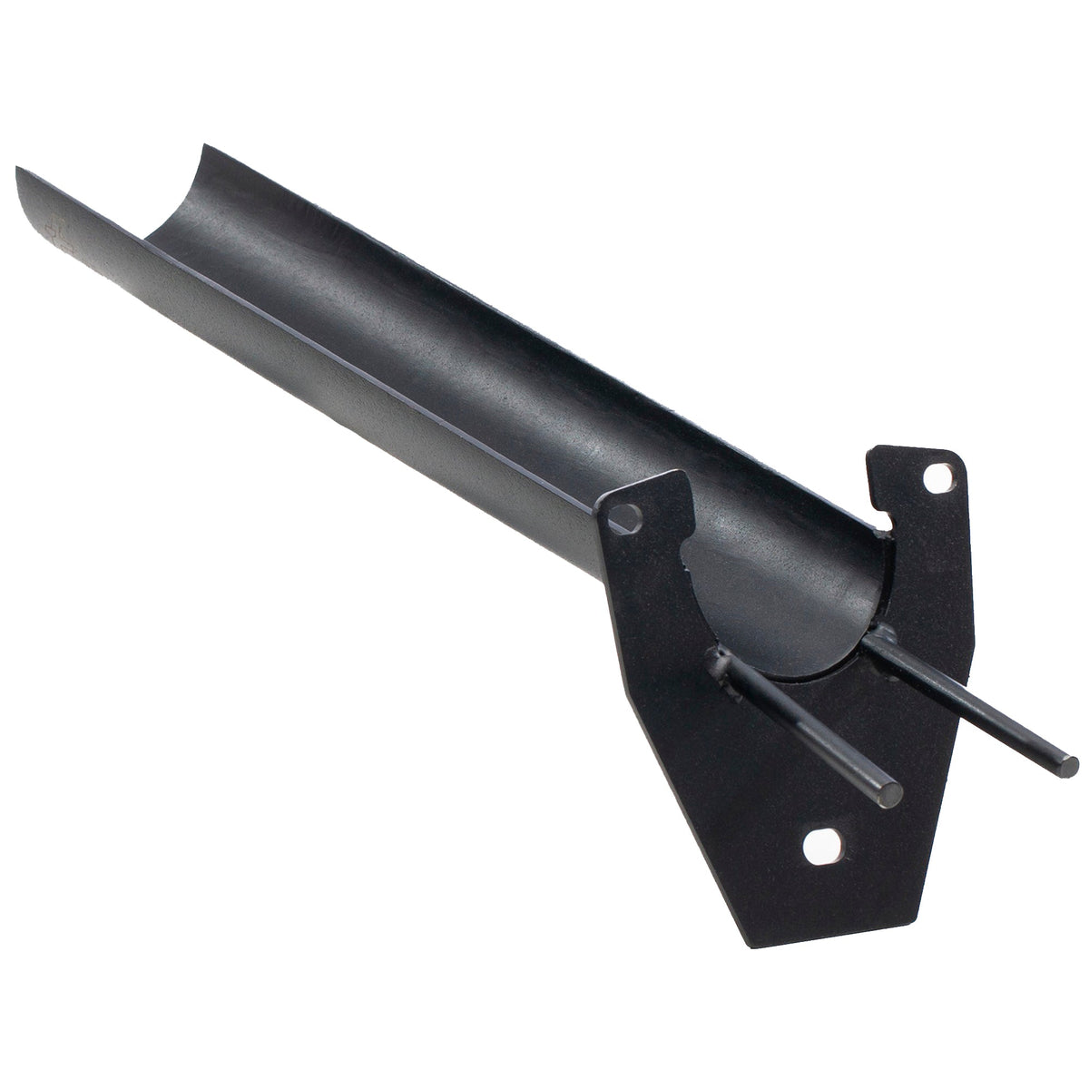 Extended baseball pitching machine chute source image 1