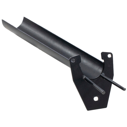 Extended baseball pitching machine chute source image 1