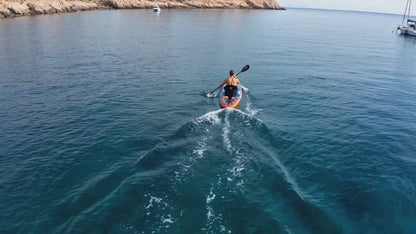 Stand Up Paddle Board Inflatable SUP 10'6" & 11'6" - Non-Slip EVA Deck, 180kg Capacity, All-in-One Accessories Kit with Pump, Adjustable Paddle, Ankle Leash, Phone Pouch & Fins for Yoga Fishing Surfing