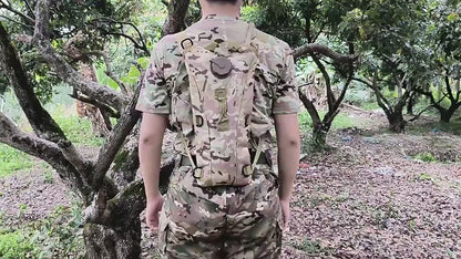 Hydration Backpack with 101oz BPA-Free Water Bladder – Tactical Water Pack for Cycling, Hiking, Trekking, Climbing & Outdoor Camping
