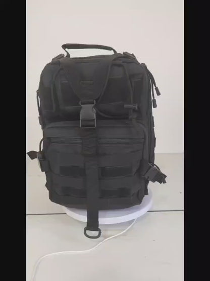 Tactical Chest Bag – Single Shoulder Crossbody Sling Pack for Hiking, Patrol & Outdoor EDC, Adjustable Strap, Multi-Pocket