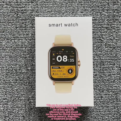 Bluetooth Calling Smartwatch with 1.83" Full Touch Screen, Multiple Sport Modes, Music Control & Sedentary Reminder – Fitness Tracker Watch Compatible with Android & iPhone for Men and Women, Dual Strap