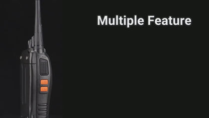 Baofeng BF-888S Walkie Talkies 16 Channel UHF Long Range Two Way Radio Rechargeable with Earphones for Camping Hiking Hunting Outdoor