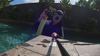 Mini Scuba Tank Set 0.5L – Reusable Diving Cylinder with Hand Pump, 3000PSI 200Bar, 35 Breaths Backup Air for Shallow Water Diving Reef Exploration Rescue