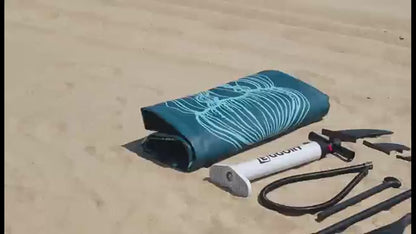 Premium SUP Board 11ft x 35'' Extra Wide Inflatable Paddle Board for Youth Adults with Backpack Waterproof Phone Pouch Paddle Leash Hand Pump US Fins