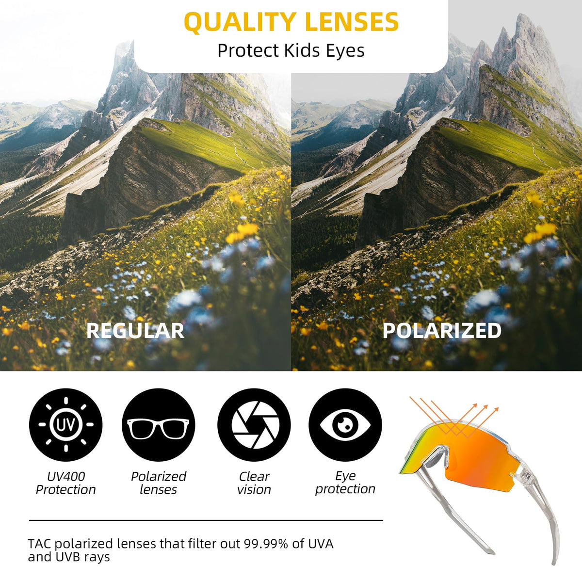 Kids Polarized Sunglasses original source image 8