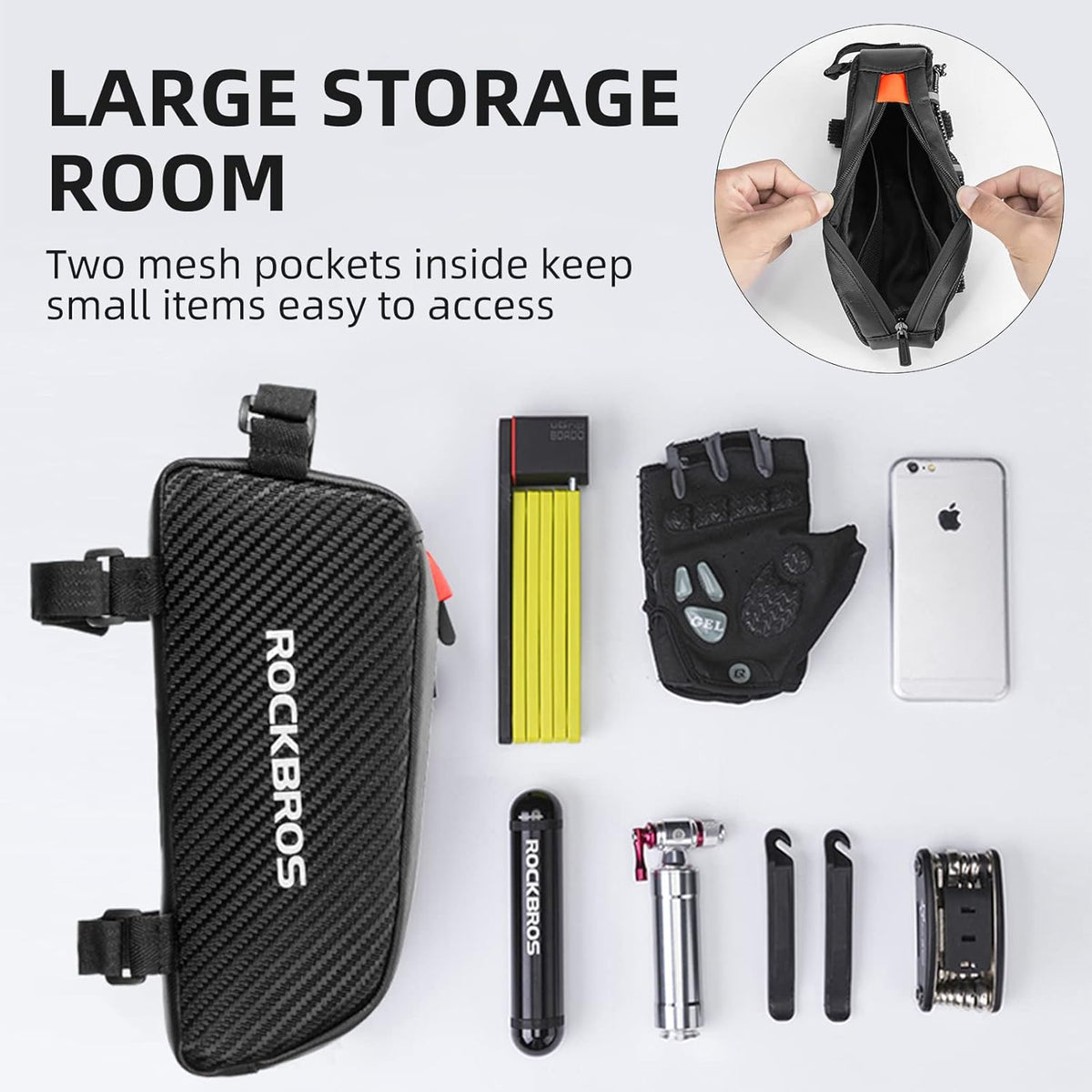 Bicycle Top Tube Bag