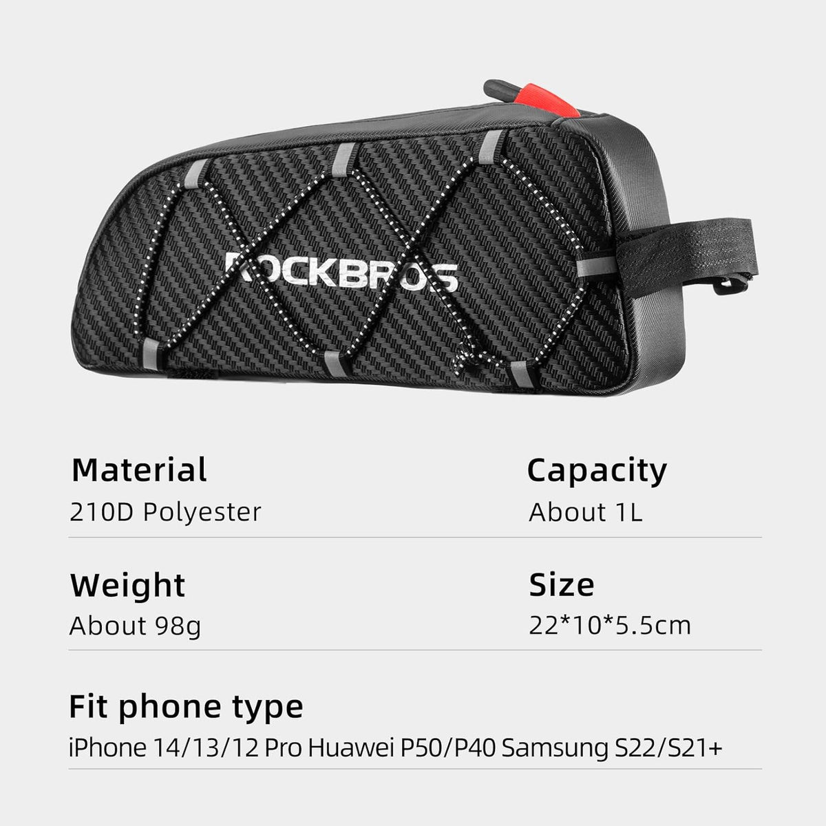 Bicycle Top Tube Bag