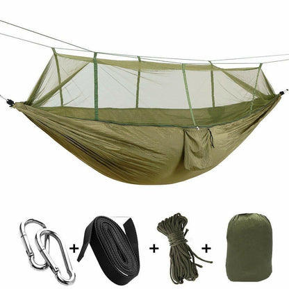 Camping Hammock Kit – Mosquito Net, Rainfly & Underquilt Set
