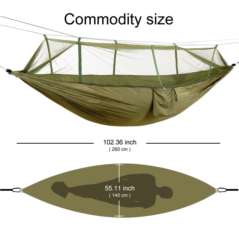 Camping Hammock Kit – Mosquito Net, Rainfly & Underquilt Set