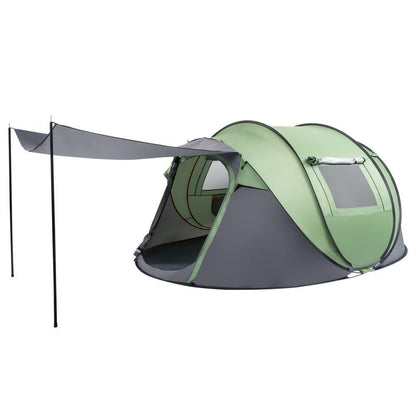 Pop-Up Camping Tent 4 Person Waterproof Instant Setup Family