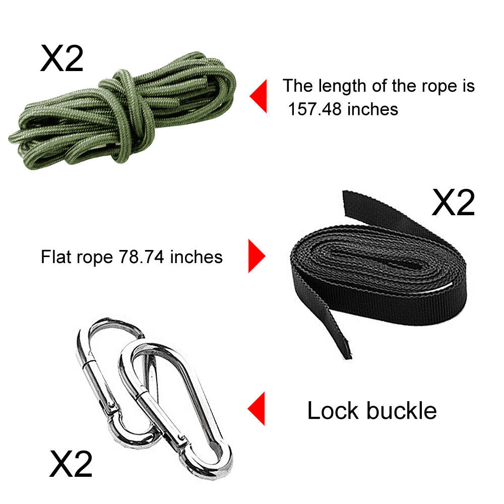 Camping Hammock Kit – Mosquito Net, Rainfly & Underquilt Set
