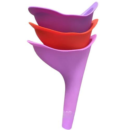 Female Urination Device Portable Silicone Pee Funnel 3 Pack
