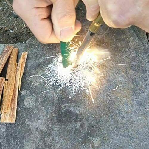 Magnesium Fire Starter Shavings – Survival Fire Starting Kit