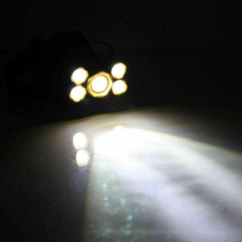 Rechargeable LED Headlamp 5x Cree T6 – IP65 Waterproof, 4 Modes