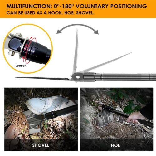 19-in-1 Military Folding Shovel Tactical Survival Camping Tool