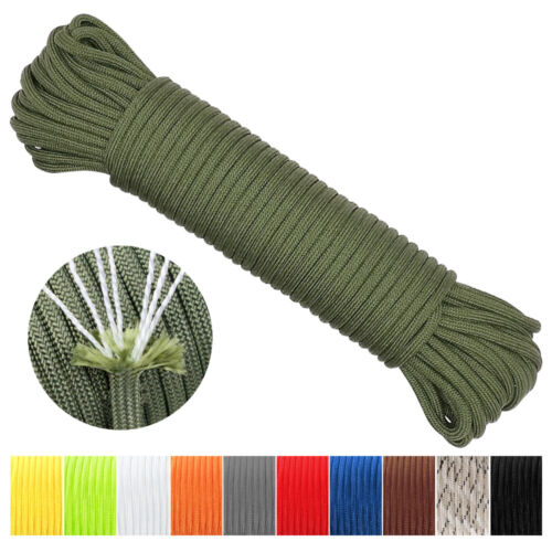 550 Paracord Rope Mil-Spec Type III 7-Strand – 50 to 1000Ft