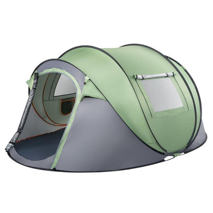 Pop-Up Camping Tent 4 Person Waterproof Instant Setup Family