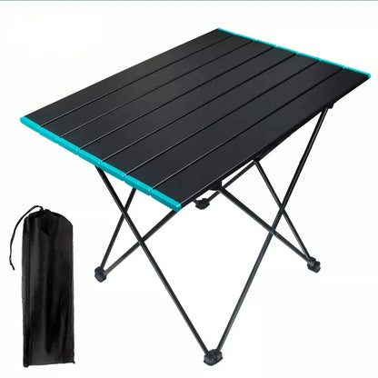 Portable Folding Camping Table – Aluminum Alloy with Carry Bag