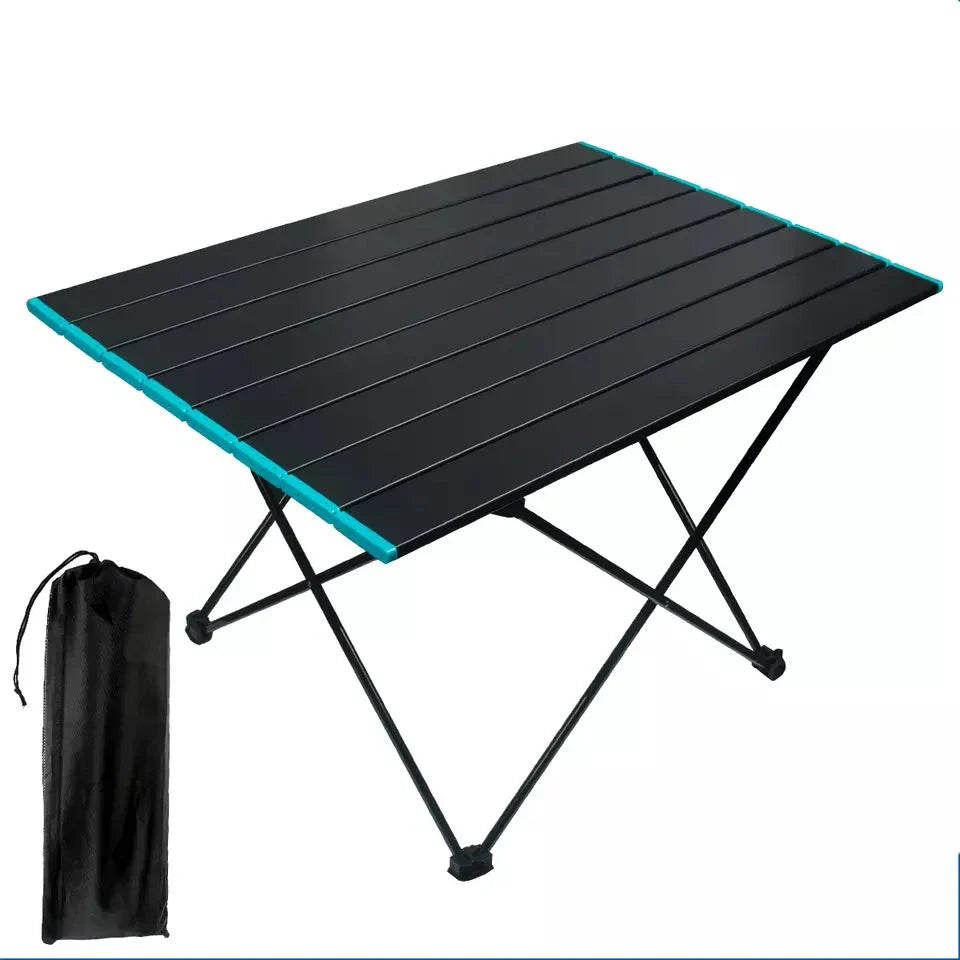 Portable Folding Camping Table – Aluminum Alloy with Carry Bag
