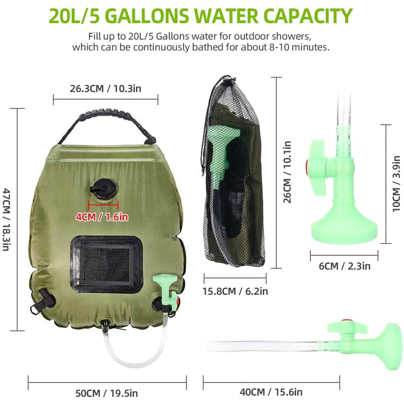 Solar Shower Bag original source image 17