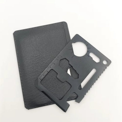 Credit Card Multi Tool – 11-in-1 Survival Card Tool for Wallet