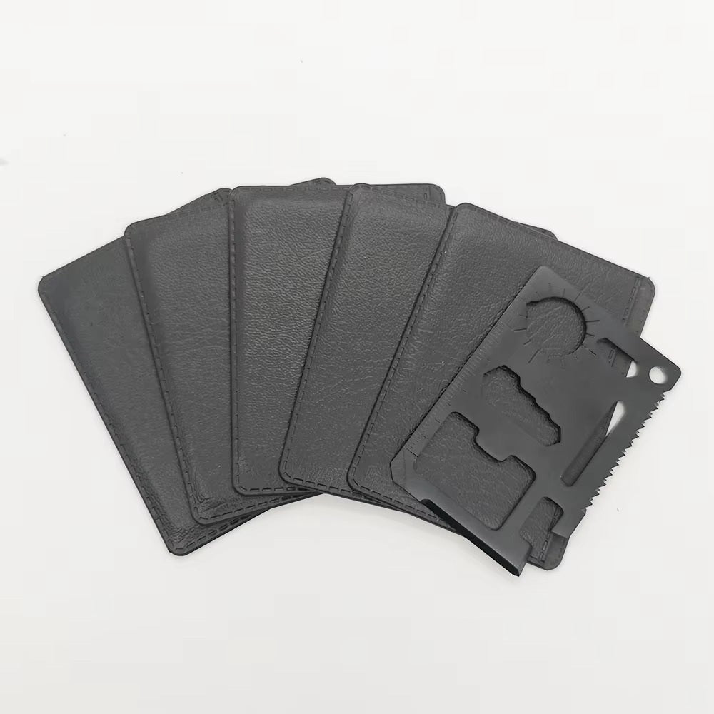 Credit Card Multi Tool – 11-in-1 Survival Card Tool for Wallet