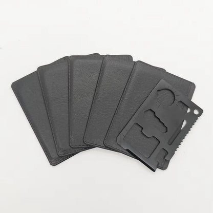 Credit Card Multi Tool – 11-in-1 Survival Card Tool for Wallet