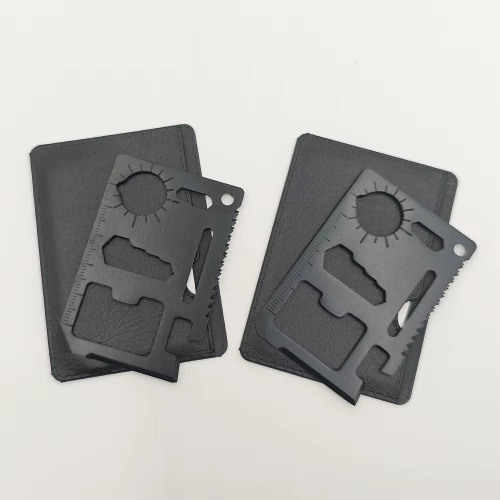 Credit Card Multi Tool – 11-in-1 Survival Card Tool for Wallet