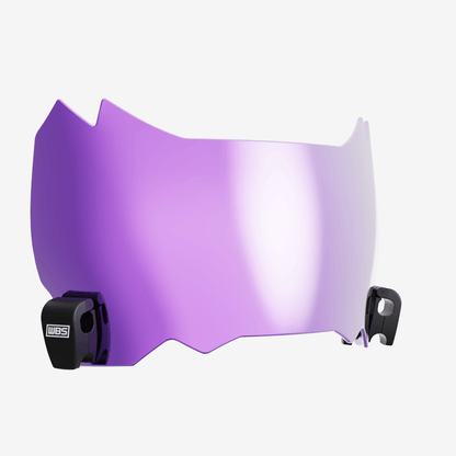 Football helmet visor Purple original source image 1